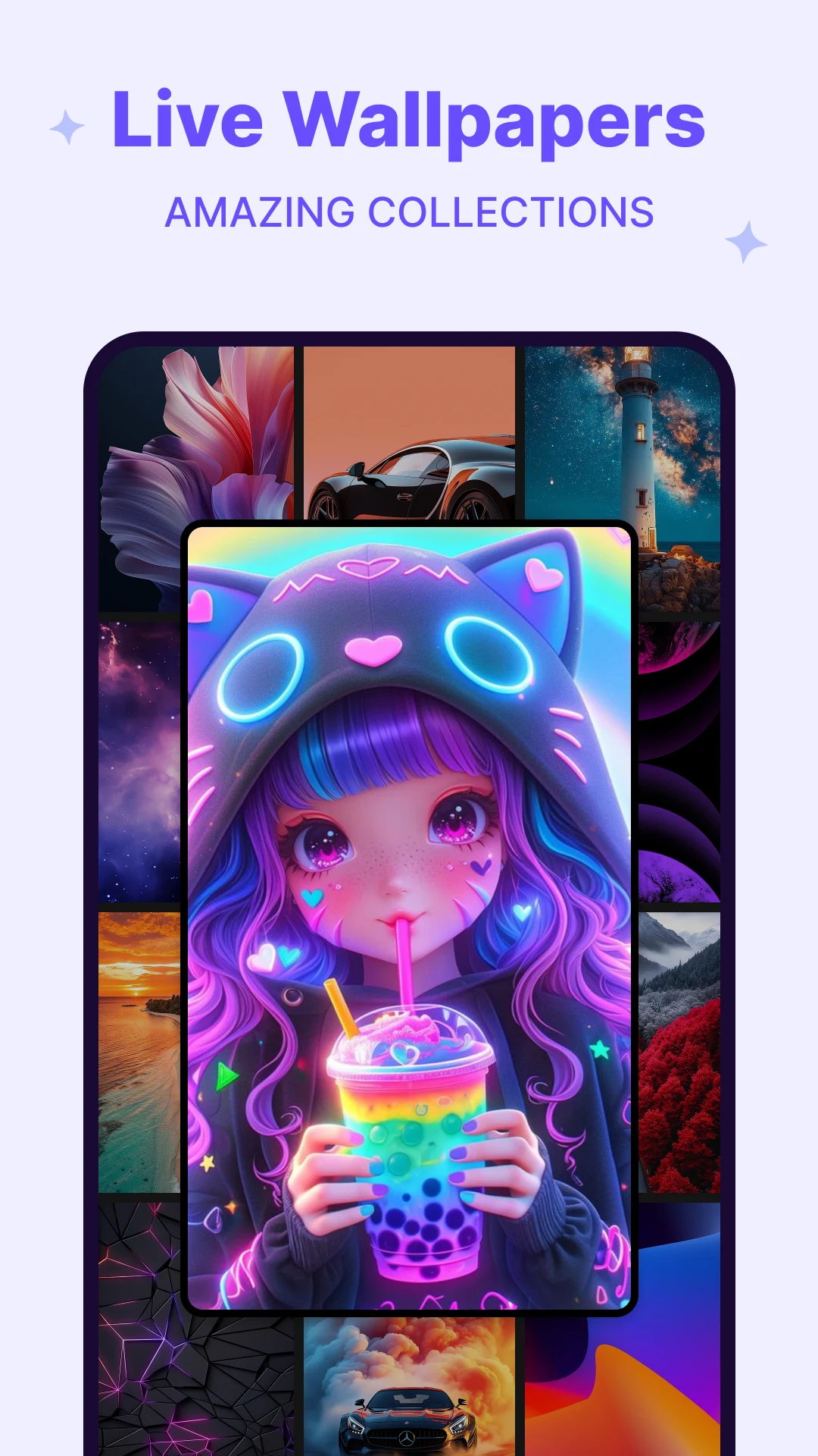Funny Smile - Live Wallpapers screenshot
